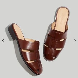 Madewell Dixie fisherman mules